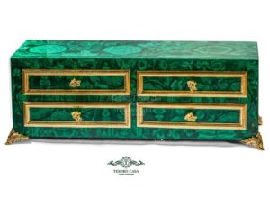 Malachite console cabinate table | Malachite Homeware