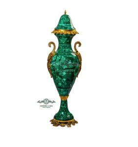 Buy malachite decor vase | luxury malachite home decor